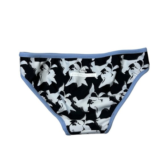 ADIDAS BY STELLA MCCARTNEY Priblue Floral Reversible Bikini Bottoms Size XS - Picture 8 of 13